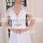 cap sleeves gown with beaded belt and floor length of bridesmaid dress patterns
