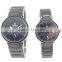 Wholesale 3ATM water resisant stainless steel watch quartz movt sapphire glass couple watch valentine gift