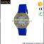 Wholesale Charm Man's Wrist Watches Alloy Material Case Silicone Band