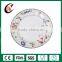 Wholesale Hot-sale Ceramic Printed Dinner Plate, Ceramic Pizza Plate Custom