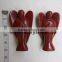 RED JASPER BIG SIZE CARVED ANGEL