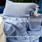 165GSM pure linen sheet set, 3PC duvet cover set, in white Pure colour