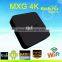 Hotselling android smart TV box MXG 4K RK3329 1G 8G MXG 4K android TV box