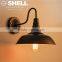 Best price factory outlet copper led wall lamp