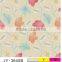 JY-3640 Laminated PVC tablecloth with non-woven/flannel backing( golden/silver partial printing)