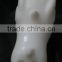 Natural White Jade Crystal Dragon Skull Carving for crafts