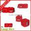 Unique design hot selling creative adult novelty plush dice custom