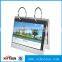 high transparent Acrylic table calendar stands customized