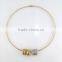Wholesale small round hoop necklace