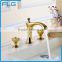 New style popular Dual hole Good Selling Brass Basin Faucet