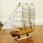 sailing ship wooden toy