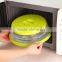 Foldable Plastic Microwave Cover For Plates