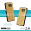 Wooden cell phone mobile case super thin Black PC phone Case for samsung universal real bamboo wood phone case