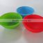 2016 Green/Blue/Red Baby Silicone Snack Food Feeding Warmer Bowls