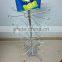 rotating display stand for hanging key ring or jewelry