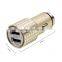 Wholesales portable charger 5v 2.1 a usb charger ,dual usb car charger for mobile phone