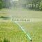 Garden plants grass bedding irrigation pipe watering tap