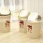 Trash European style creative fashion home kitchen bathroom without feet storage barrel