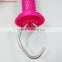 Electric fence insulator; gate handle, Gate Handle with tension spring with hook