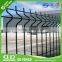 powder coated welded 3d curved wire mesh fence / low carbon steel welded wire mesh fence / welded wire fence with folds