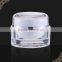 Professional wholesale high class high quality color crystal cream jar 30g