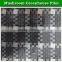 Black and white grid plastic greenhouse film for mushroom / bacteria growing house