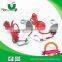 rope ratchet adjustable grow light hangers with metal pulley/ grow retractable light hanger/ plastic hanger