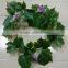 SJ0601027 Guangzhou factort wholesale fake leaves vine plastic artificial flowers vine