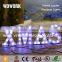 alphabet letter christmas waterproof light up letters