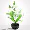 Fake indoor led fiber optic flowers shopping mall christmas decorations