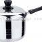 Cheap stainless steel skillet&frying pan with single handle