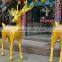 Lifesize reindeer sculpture