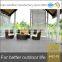 All weather garden used outdoor wicker cane sofa set