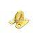Regular Hasps and Staple, Garage Door Steel Padlock Clasp Hasp and Staple 3-1/2"