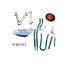 WANTAI Powder Coating Building Equipment Garden Mini Wheelbarrow/75l Plastic Wheelbarrow
