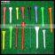 Printing logo on golf tee wooden golf tee plastic golf tee