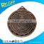 hot sale manufacturer purple bronze plate football medal
