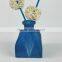 green and blue yurt glass bottle for 50ml reed diffuser with cork/glass stopper