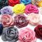 Fashion stereo rose shape chiffon flower hair accessories