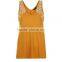 2016 Latest Women Deep V Neckline Sleeveless Embroidered Design Vest HST9314