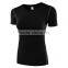 Custom short sleeve t-shirt running fitness apparel for women clothing