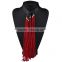 Big brand colorful small beads tassel necklaces for womens jewelry