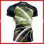 2015 Professional Fitness Wear Black Compression Shirt for Training/Yoga