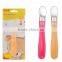 2017 Good quality baby care sets soft liquid silicone baby feeding spoon