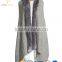 Fur Trimmed Cashmere Cable Shawl Cashmere Shawl With Fur