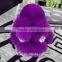 Rex rabbit shape dolls bag charms Fashion girls rabbit fur balls /rex rabbit fur keychain