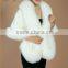 luxury faux fur neck scraf women comfortable muffler winter outdoor cappa long faux fur shawl