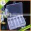 High Quality New Product Clear Plastic Storage Box With Dividers Jewelry Storage Box