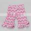 Boutique Double Ruffle Pants Childrens Chevron Pants Wholesale Summer Cotton Knit Ruffle Pants for Girls