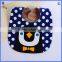 Wholesale softest custom printing cotton baby bib manufacturer